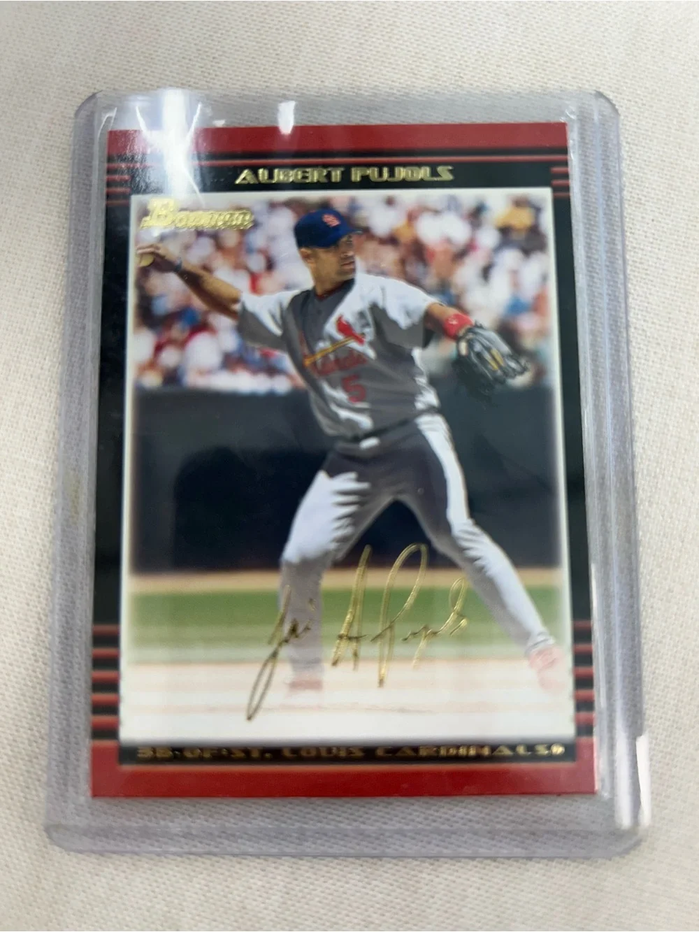 2002 Bowman Albert Pujols